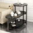 Modern Luxury Marble Effect Coffee Side Table Nesting Design