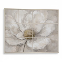 Floral Textured Wall Art Wall art Wall Art