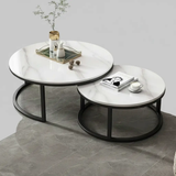 Marble Nesting Coffee Table Set Nesting table Nesting Tables
