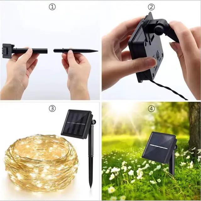 Solar Christmas Fairy String Lights String lights String Lights