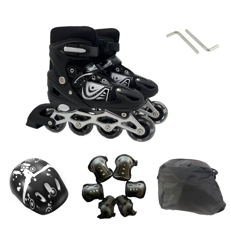 High-Quality Quad Kids’ Roller Skates Shoes Full Set Adjustable Sizes