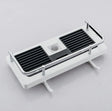 Rotating Hook Shower Storage Rack Single Tier Tray Stand, No Drilling, Easy Installation