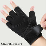 Anti-Slip Workout Gloves with Extended Wrist Support – Perfect for Fitness & Weight Training- Furaha Finds Kenya