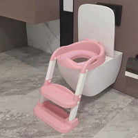 Baby Auxiliary Toilet Ladder Folding Seat for Kids Potty Training Kids essentials Toilet Seats & Step Stools