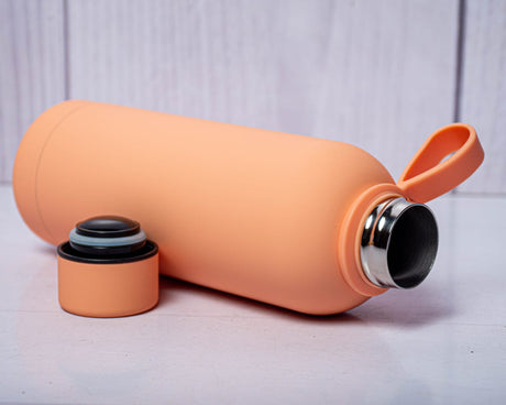 Skin Feel Stainless Steel Thermal Flask 500ml – Hot and Cold Retention- Furaha Finds Kenya