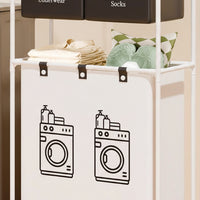 Foldable Laundry Basket with Wheels Laundry basket Laundry Hampers