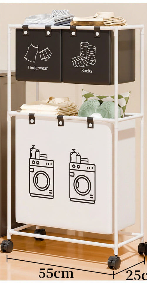 Foldable Laundry Basket with Wheels Laundry basket Laundry Hampers