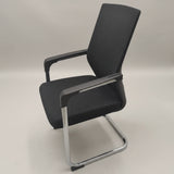 Black Mesh Visitor Office Chair Office chair Office Chairs