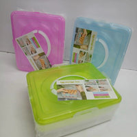 32-Egg Plastic Storage Tray – Durable Stackable Egg Holder Eggs tray Food Storage