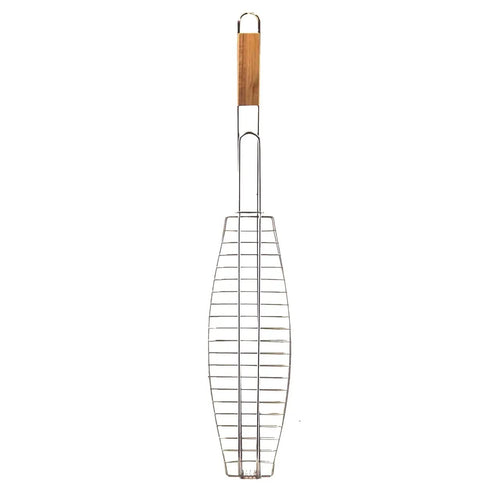 Fish Grill Basket – Top Grade BBQ Barbecue Grilling Rack Outdoor Grill Baskets