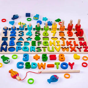 Montessori Educational Wooden Kids Toy Educational Toys Baby Toys & Activity Equipment