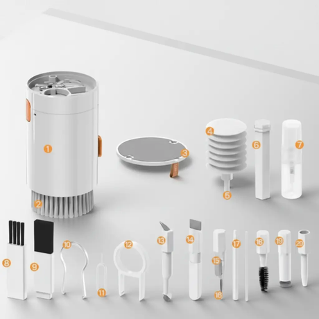 20 in 1 Gadget Cleaning Brushes Set Electronics Cleaners