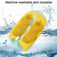 Microfiber Shoe Washing Bag Protective Laundry Bag for Sneakers School Bags