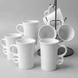 6pc Double Hand Long Mug Cups & Mugs Mugs