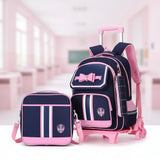 3 in 1 Kids Trolley School Backpack Set Backpacks & Bags Backpacks