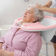 Inflatable Washing Basin for Bedridden Care, Kids & Home Hair Washing