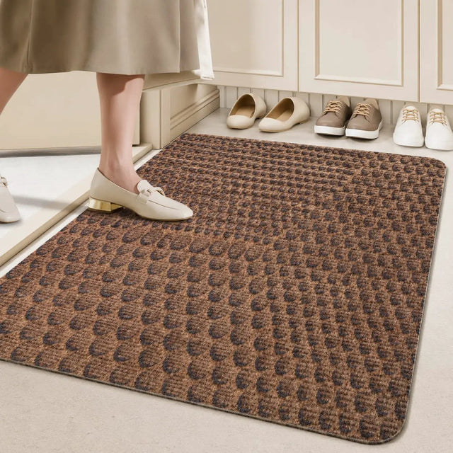 Elegant Swirl Design Entry Mat Door Mats Door Mats