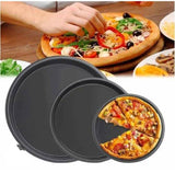 3pcs Pizza Pan Set – Nonstick Round Baking Trays for Oven Use- Furaha Finds Kenya