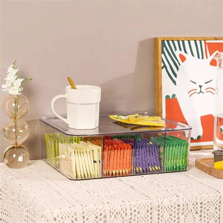 Acrylic Tea Bag Organizer Kitchen Organizers