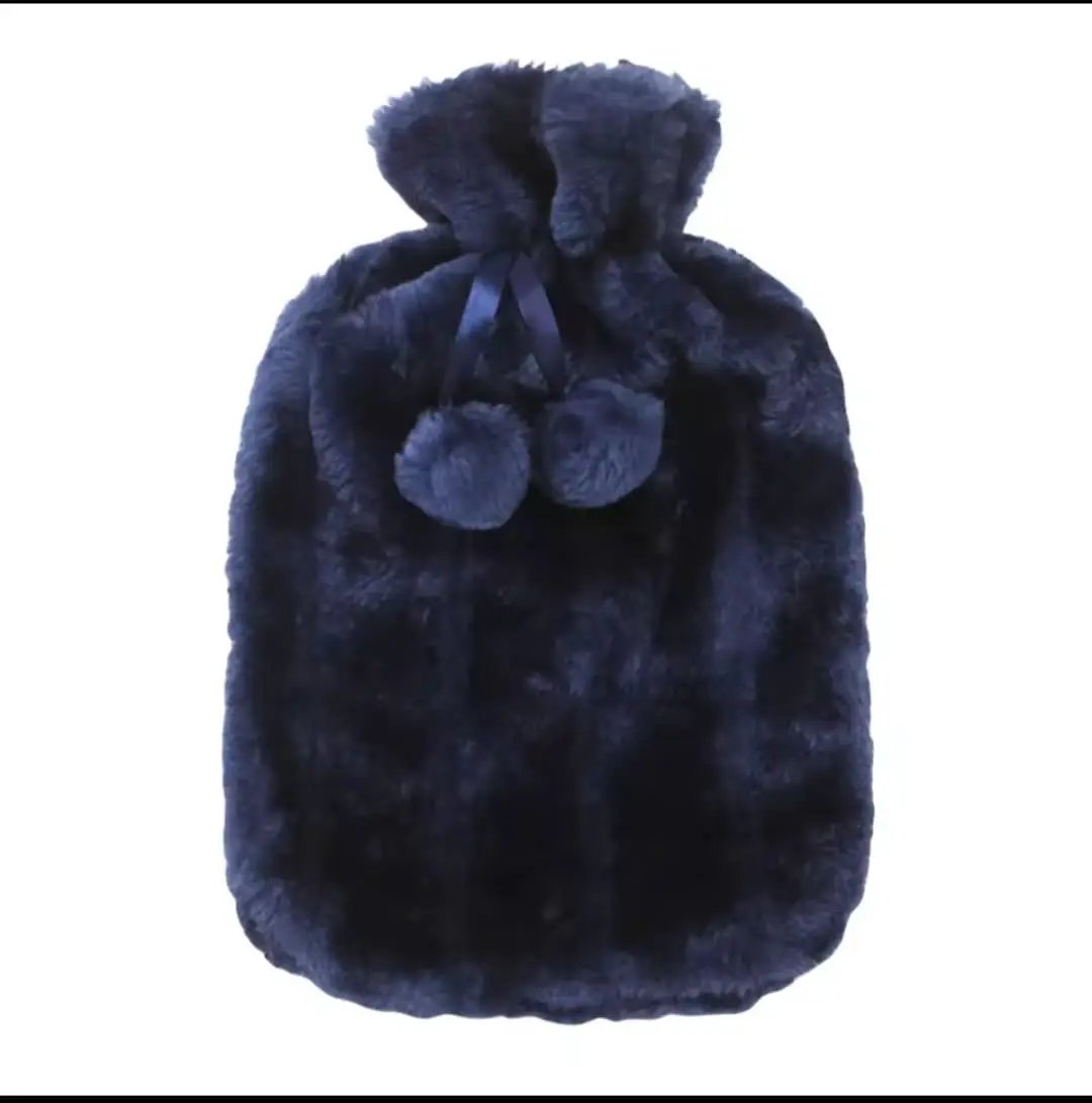 Hot Water Bottle With Lid Plush Bag 2L Personal Care Appliances Health & Beauty