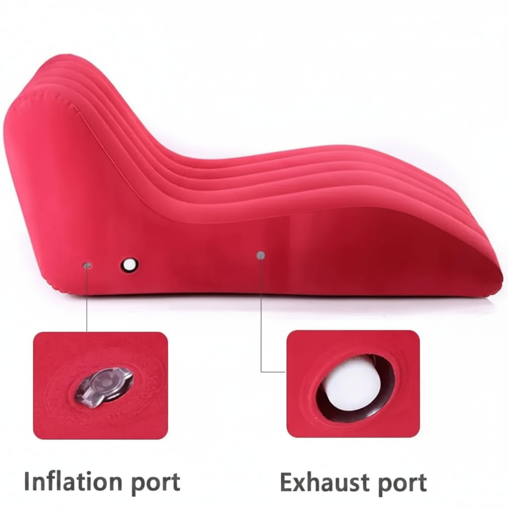 S-Shaped Inflatable Sofa Inflatable sofa Sofas