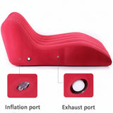 S-Shaped Inflatable Sofa Inflatable sofa Sofas