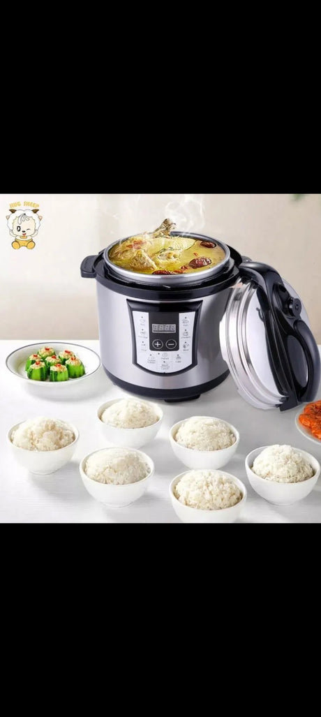 Bosch Electric Pressure Cooker 6 Litres with 3 Pin Plug for Fast and Versatile Cooking- Furaha Finds Kenya