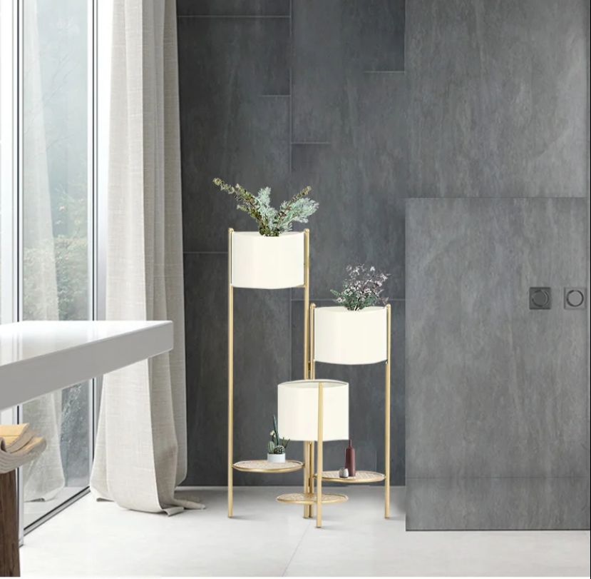 3 in 1 Planter with Stand for Modern Home Décor