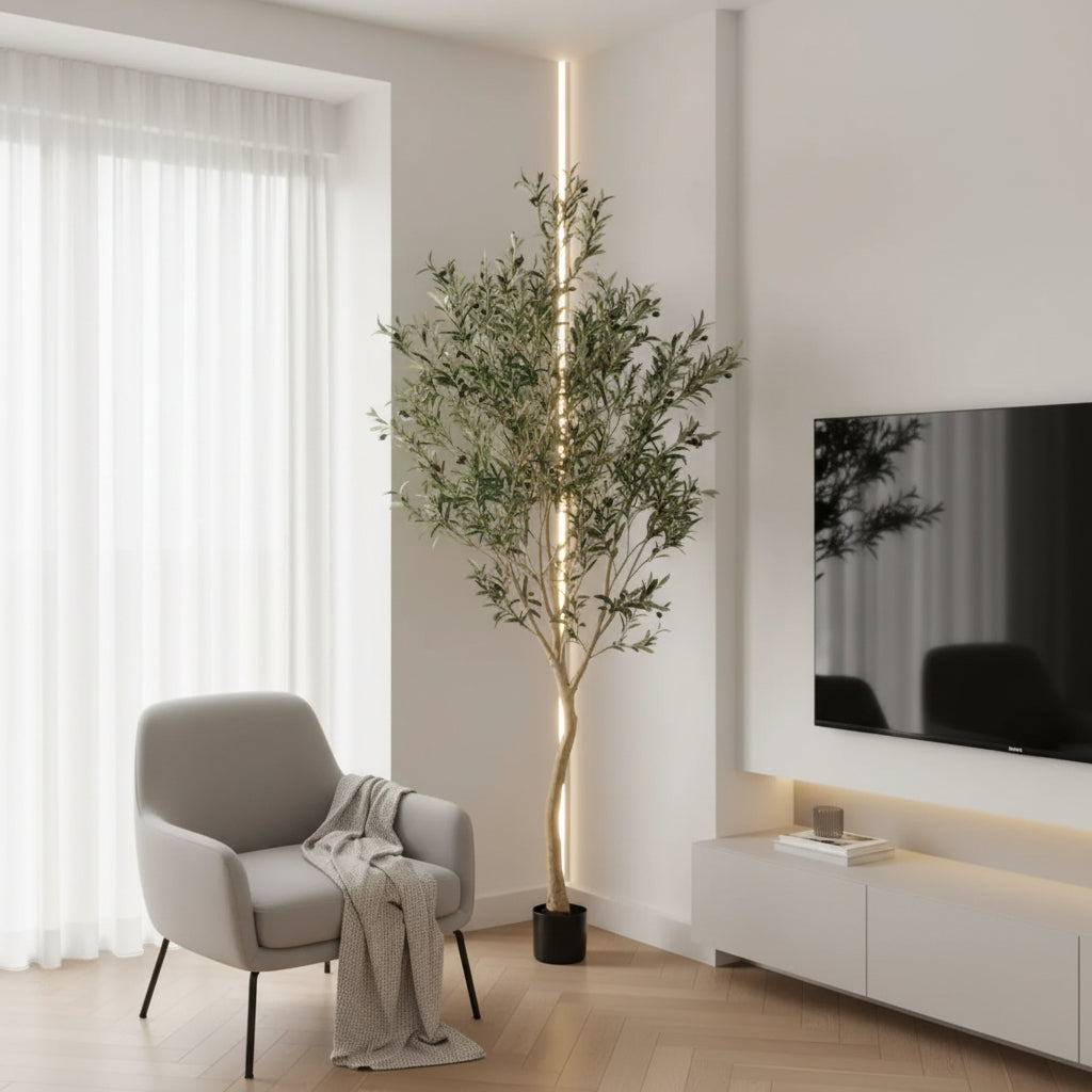Decorative Artificial Olive Plant Artificial Trees