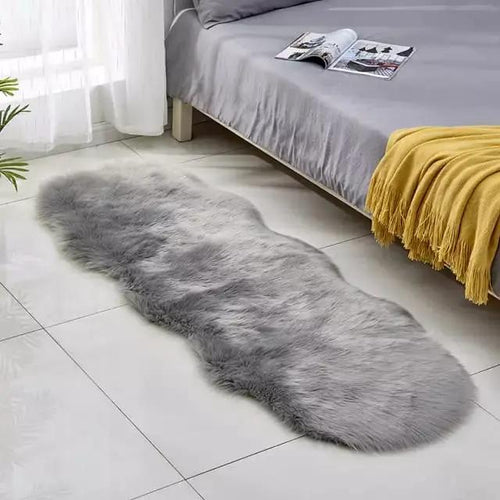 Fluffy Bedside Mat Rugs