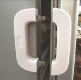 Multi Function Safety Lock for Refrigerators and Cabinets – Keyed Latch Design