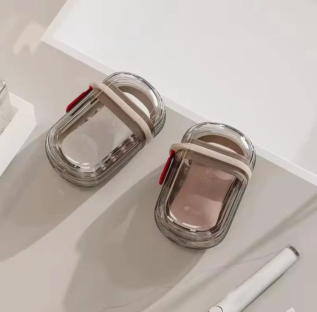 Compact Portable Travel Soap Holders 3pc Set For Travelers Home & Living Soap Dishes & Holders