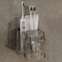Acrylic Toothbrush Holder With Gargle Cup For Bathrooms Tooth brush holder Toothbrush Holders