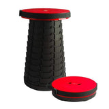 Portable Retractable Plastic Stool - Adjustable Foldable Chair