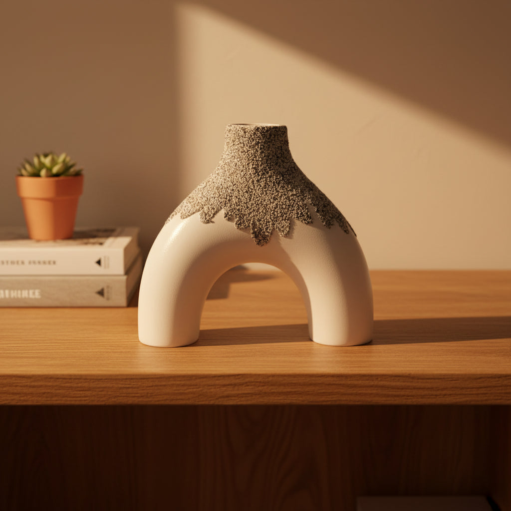 Minimalist Boho Ceramic Vase Vases