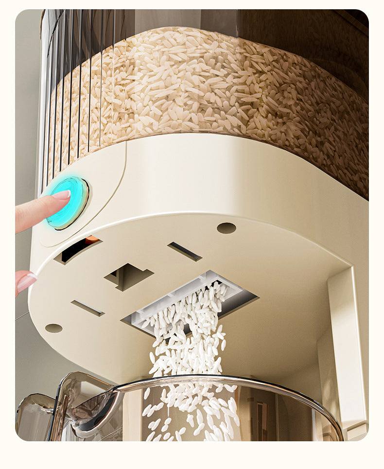 10kg Automatic Rice Dispenser with Moisture-Proof Sealed Bucket