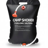 20L Portable Camp Shower – Black Portable Showers