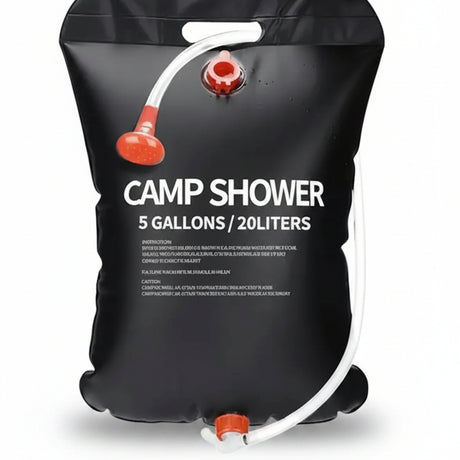 20L Portable Camp Shower – Black Portable Showers