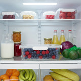 Timekeeping Stackable Fridge Storage Organizer Fridge storage containers Food Storage Containers