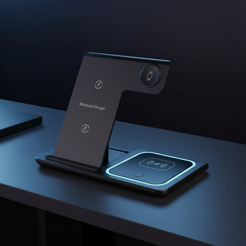 3 in 1 15W Foldable Wireless Charger Wireless Chargers