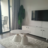 Modern Nesting Coffee Tables with Metal Base Furniture
