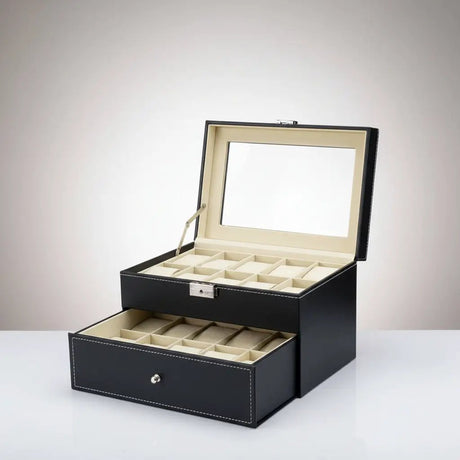 20 Slots Leather Watch Organizer Watch organizer Watch Boxes