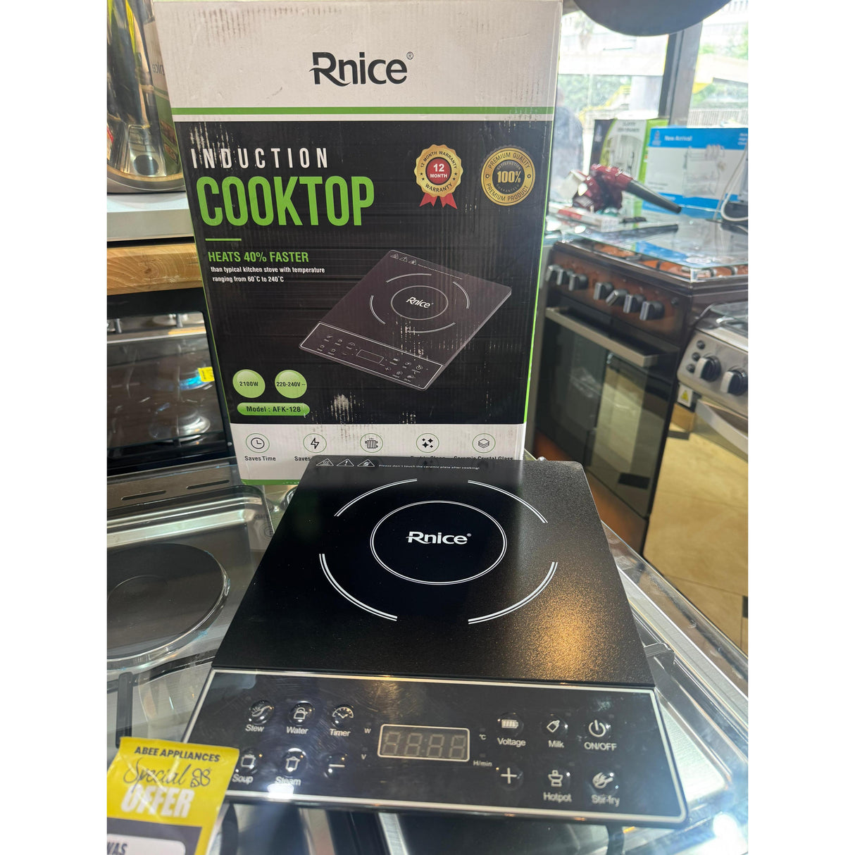 High Quality Induction Cooker with Touch Panel Control