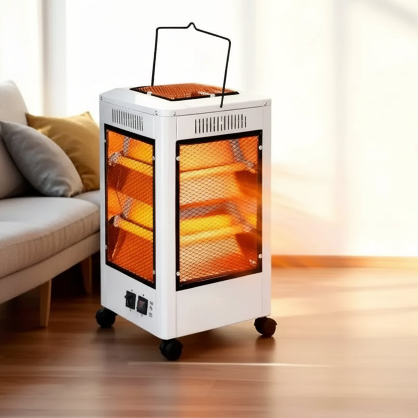 5-Sided Room Heater With 360° Heating Heater Space Heaters