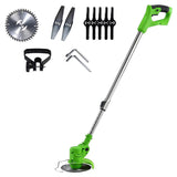 Cordless Electric Lawn Mower and Adjustable Trimmer – Foldable Garden Power Tool