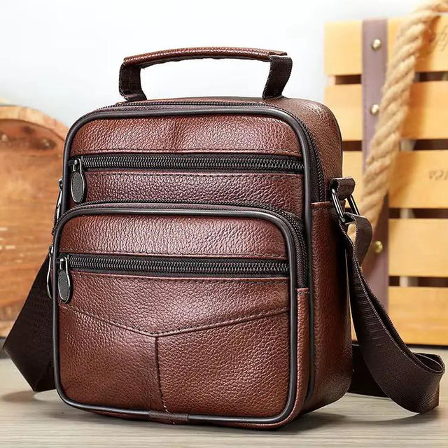 Premium Unisex Leather Crossbody Bag Crossbody bag Cross Body Bags