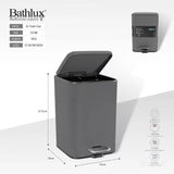 5L Stainless Steel Pedal Bin Pedal bin Trash Cans