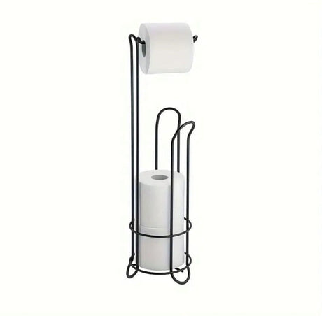 New Metallic Toilet Tissue Holder Matte Black Finish