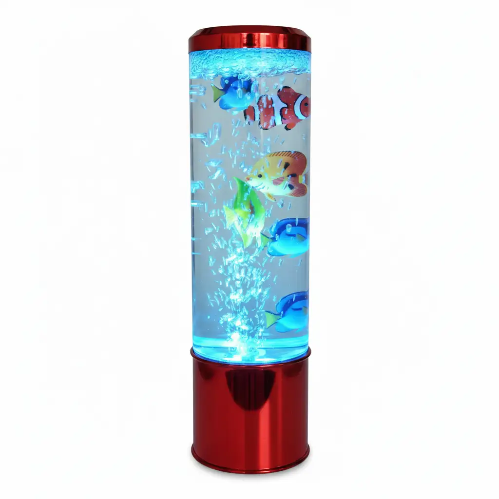 LED Aquarium Bubble Column Lamp Column lamp Night Lights & Ambient Lighting