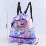 Kids Swimming Bag with Goggles Slot and Shoe Compartment- Furaha Finds Kenya